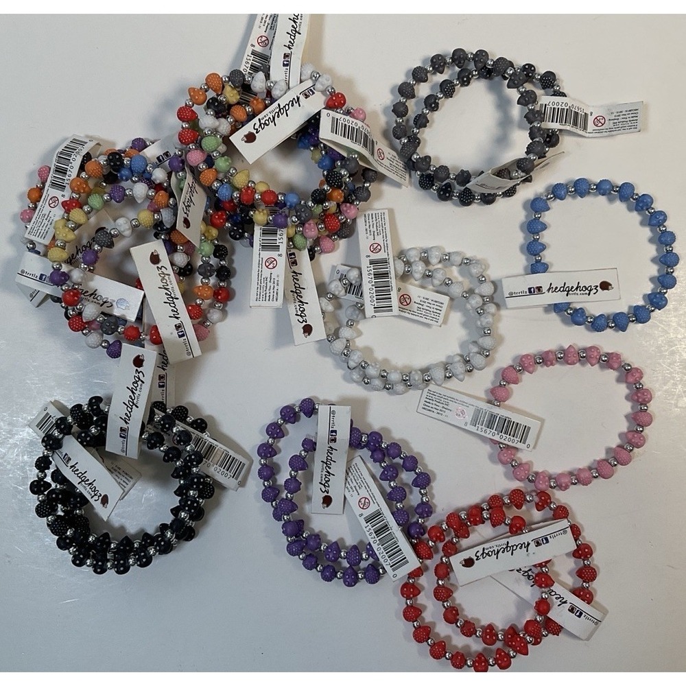 NWT Lot of 27 Hedgehogz TRRTLZ Friendship‎ Bracelets Various Colors